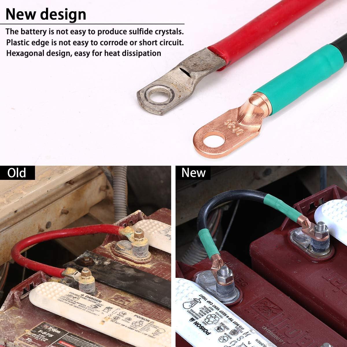 4 Gauge Golf Cart Battery Cables