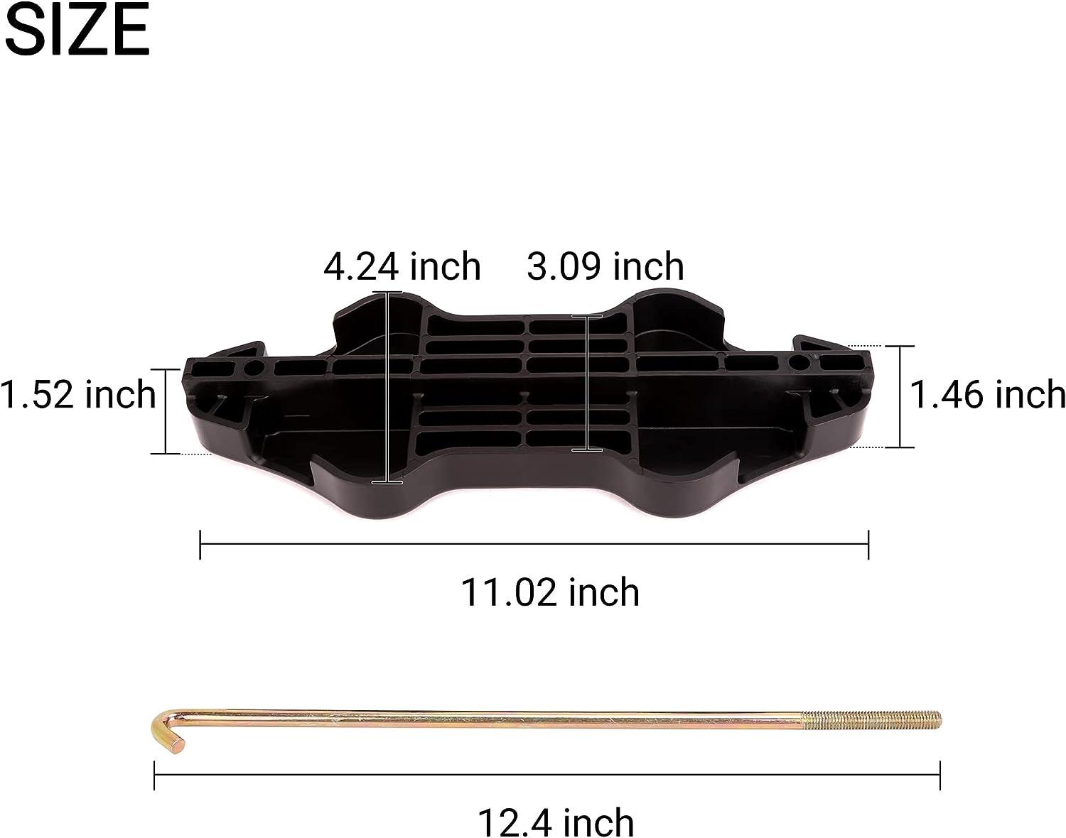 10L0L Golf Cart Battery Hold Down