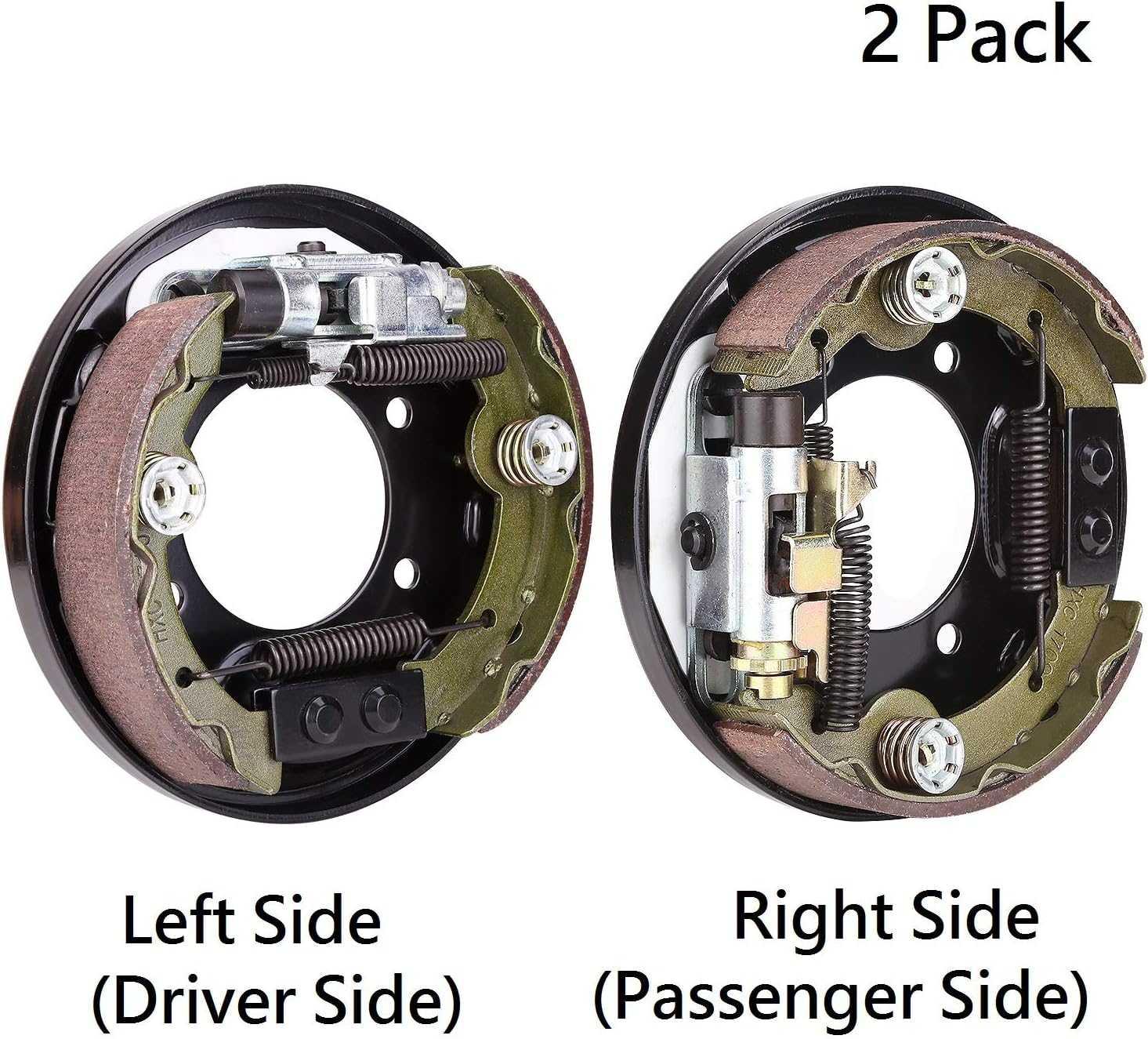 Golf Cart Brake Assembly with Brake Pads for Yamaha EZGO TXT 