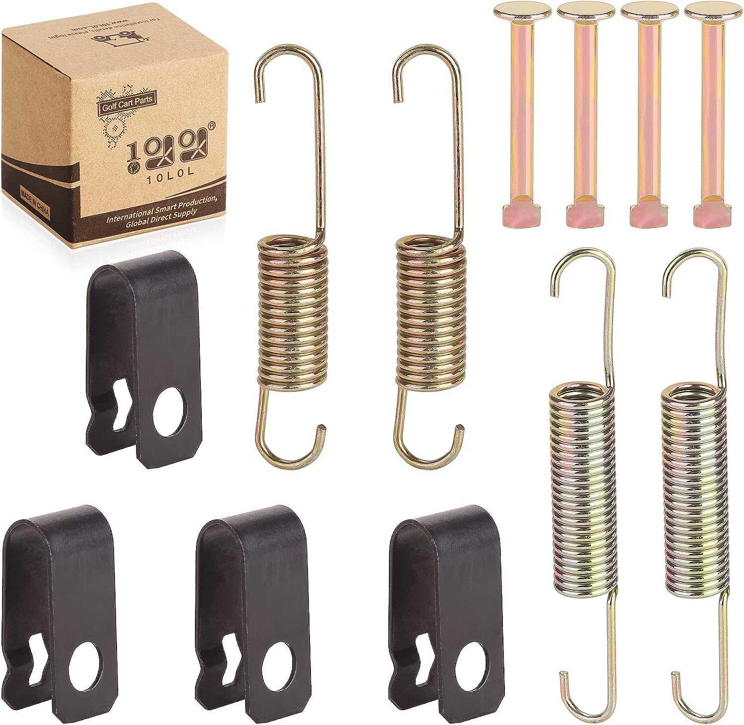 Golf Cart Brake Shoes Spring Kit for Club Car DS Precedent 1980-up