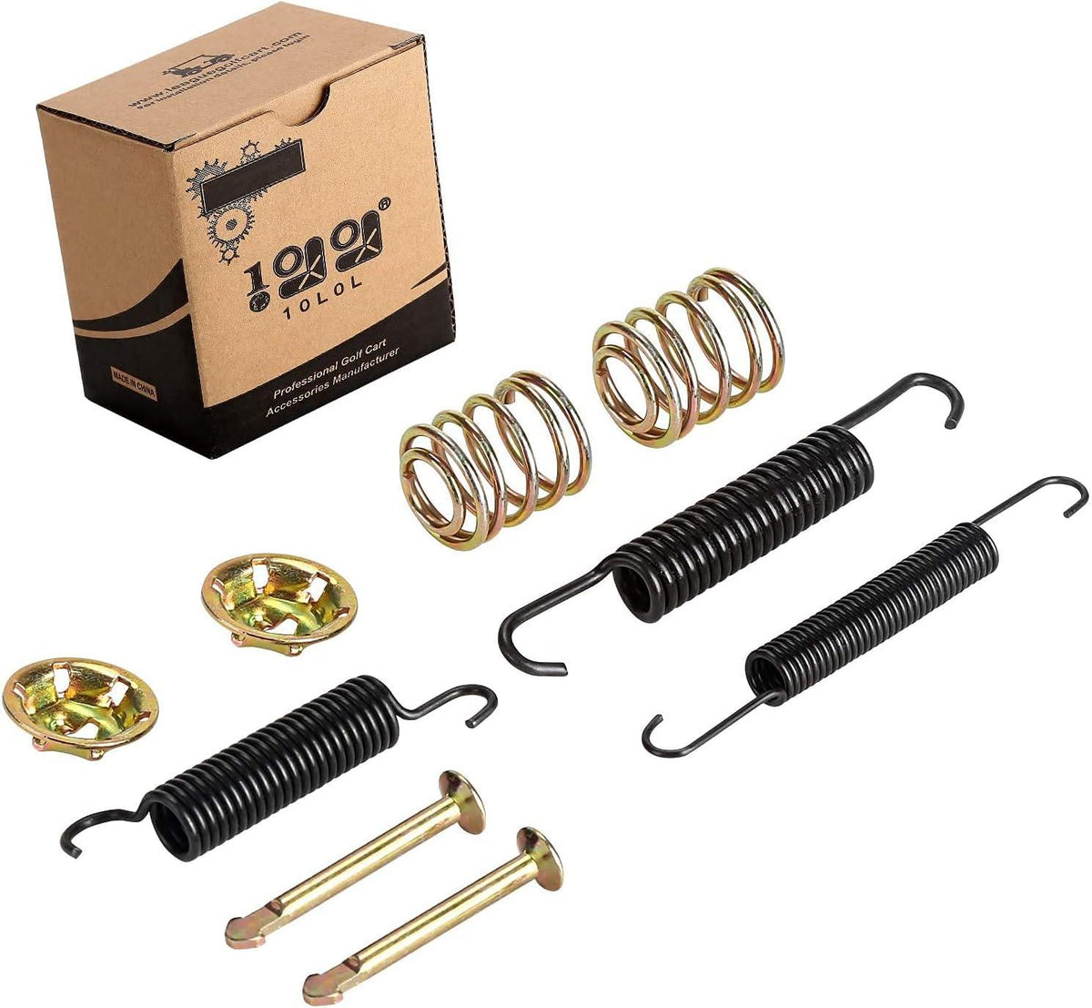 Golf Cart Brake Spring Kit for EZGO TXT Yamaha G14 G16 G19-22 1994-2006