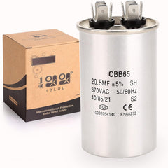 Golf Cart Capacitor 20.5MFD (20MFD) 370VAC for EZGO Club Car Columbia 36V