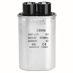 Capacitor, 4 MFD/uF, 660 VAC, 50/60 Hz