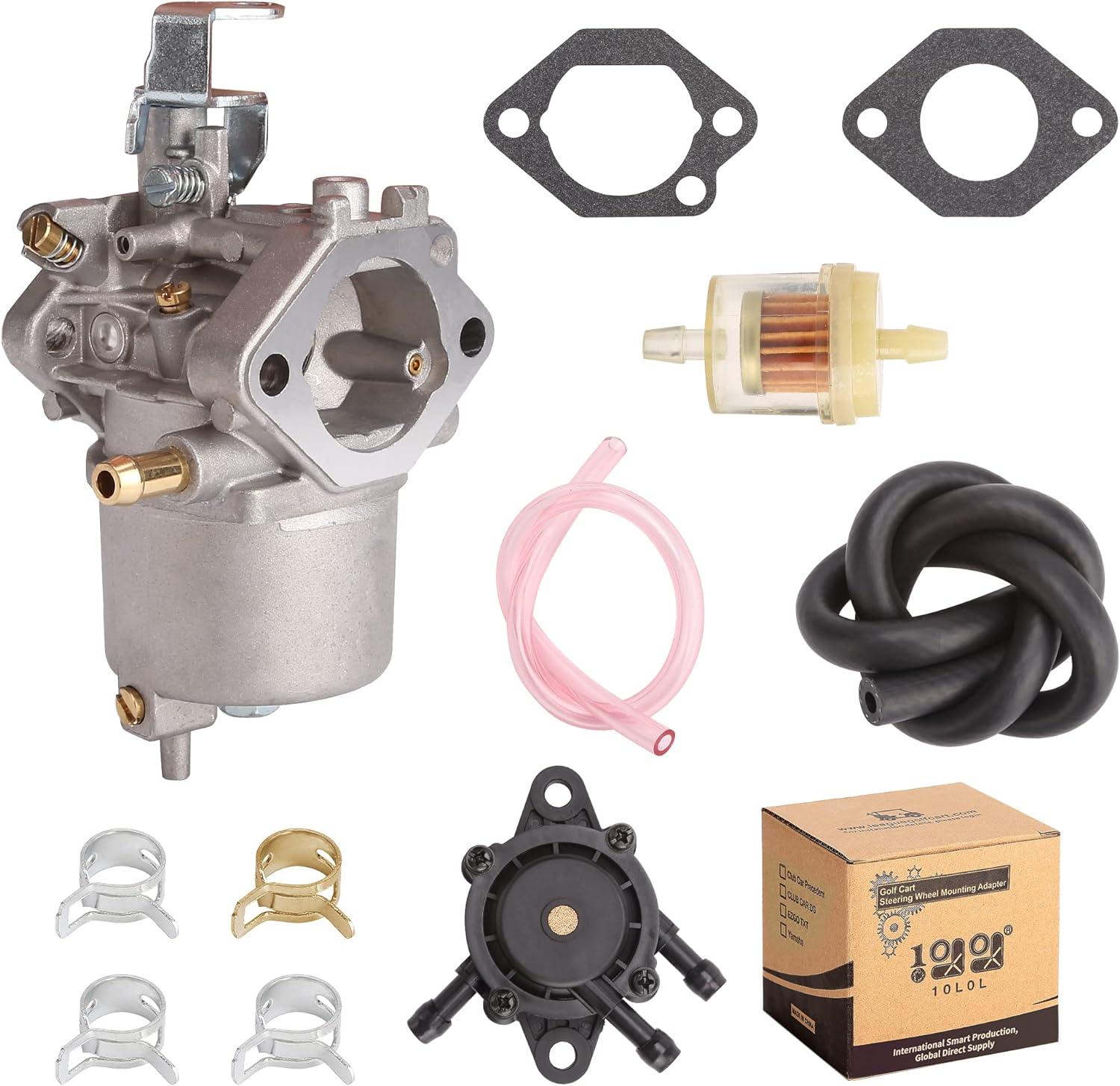 Golf Cart Carburetor Fuel Pump kit for 1998-2018 Club Car DS & Precedent