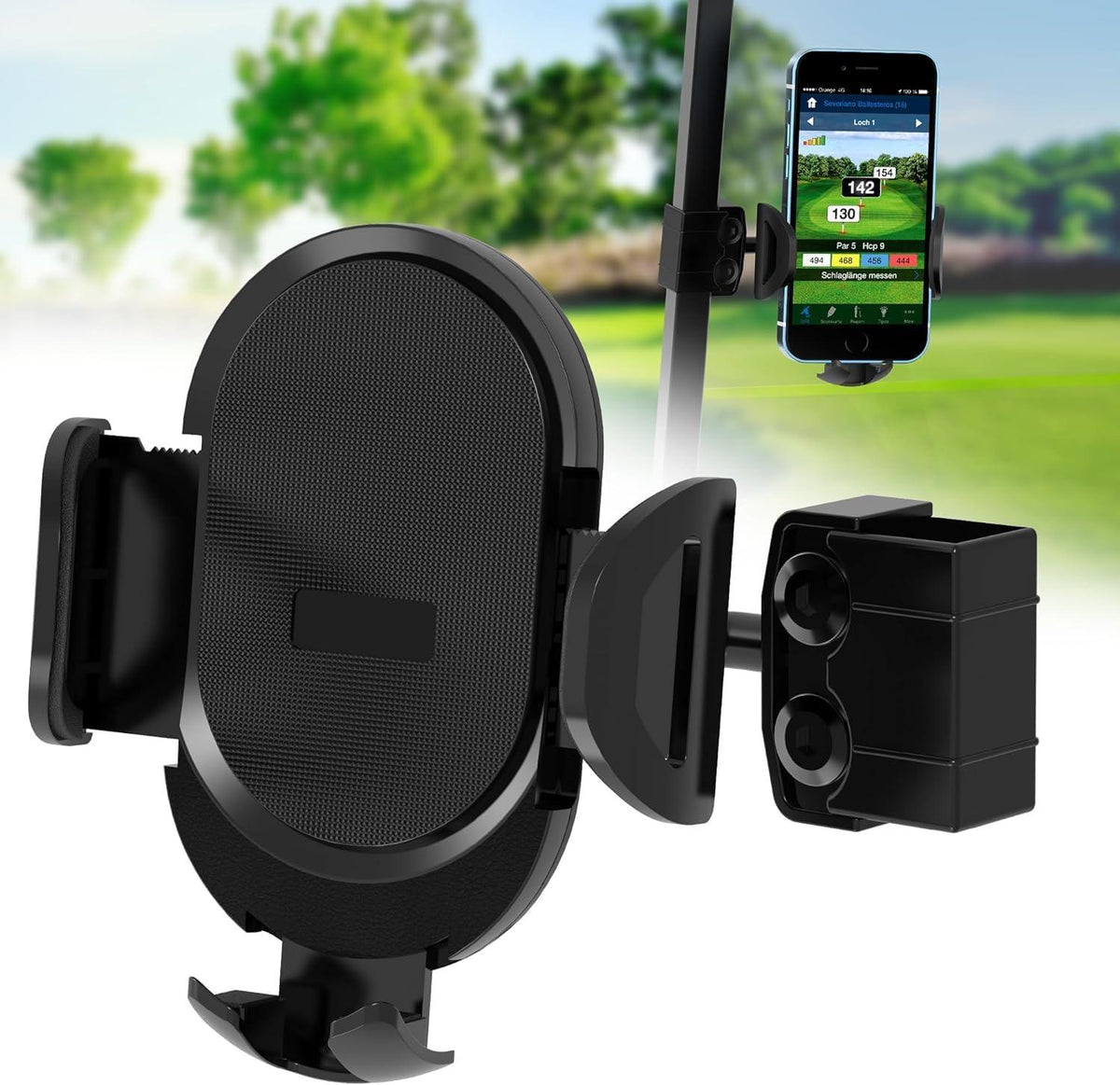 Golf cart Phone Holder Mount for EZGO/Club Car/Yamaha