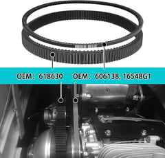 Golf Cart Clutch Drive Belt & Starter Generator Belt for EZGO TXT RXV