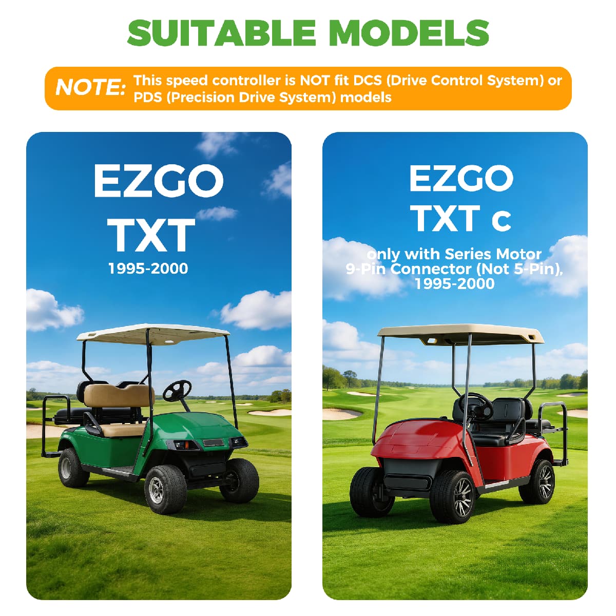SUITABLE MODELS