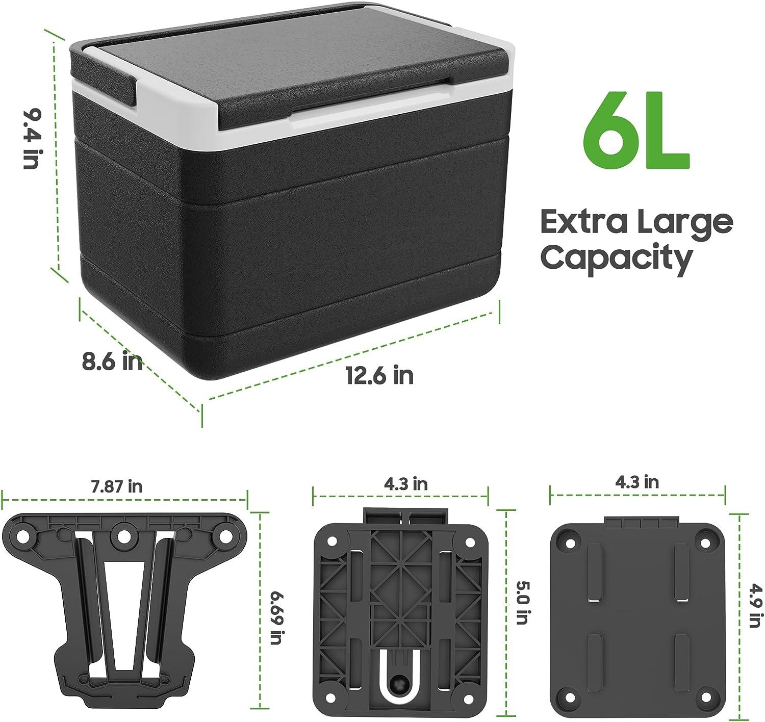 10L0L golf cart cooler dimensions