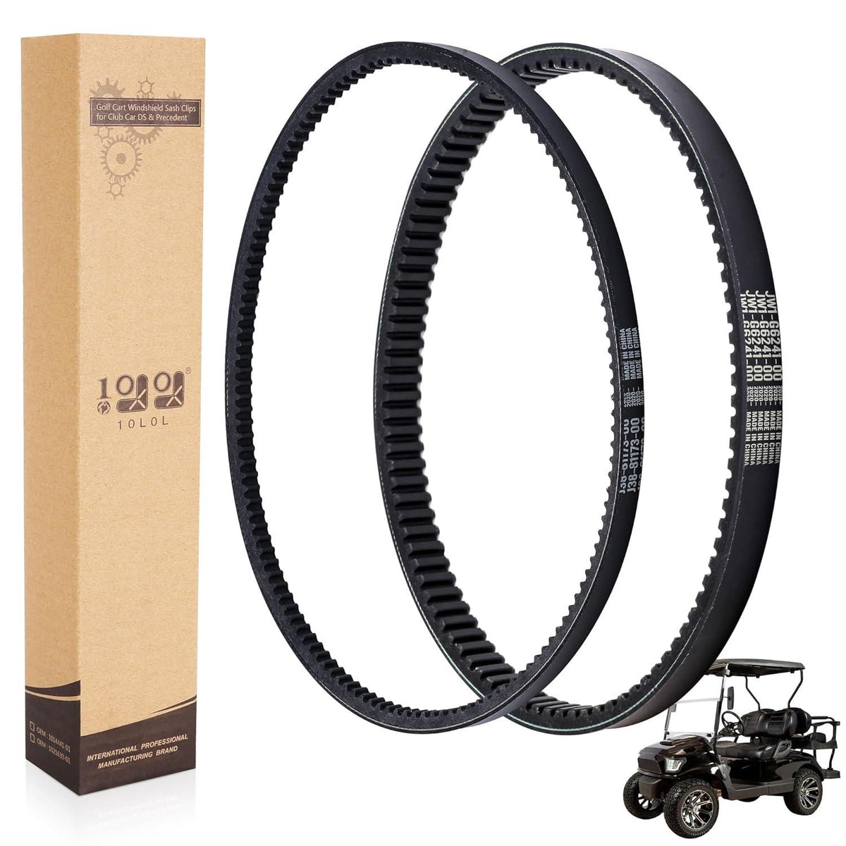 Golf Cart Drive Belt & Starter Generator Belt for Yamaha