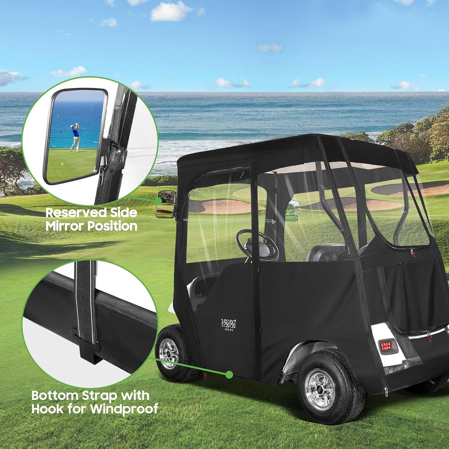 EZGO golf cart rain cover