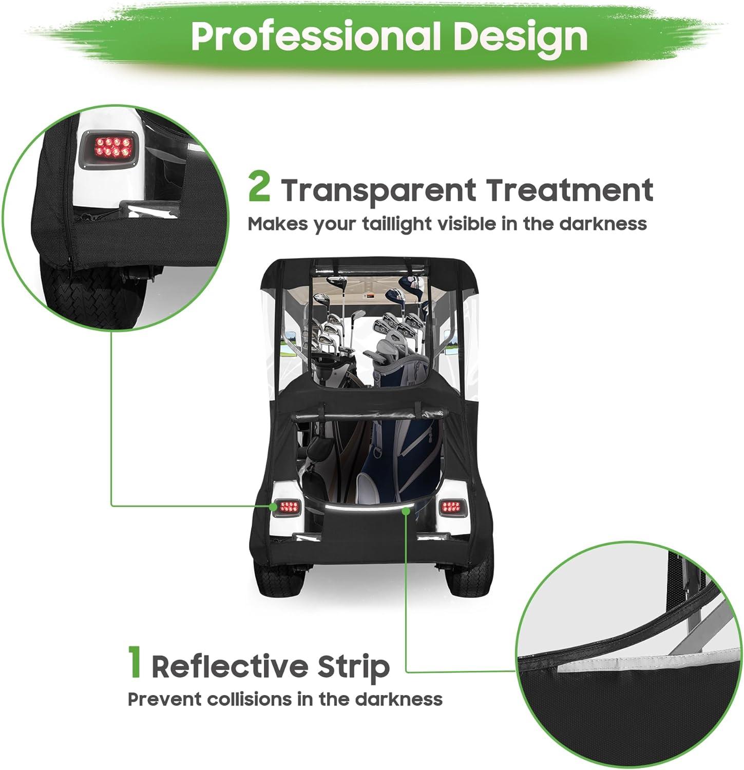 Golf cart Enclosure professionally designed