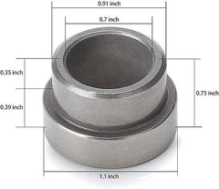 Golf Cart Front Control Arm Bushing Size