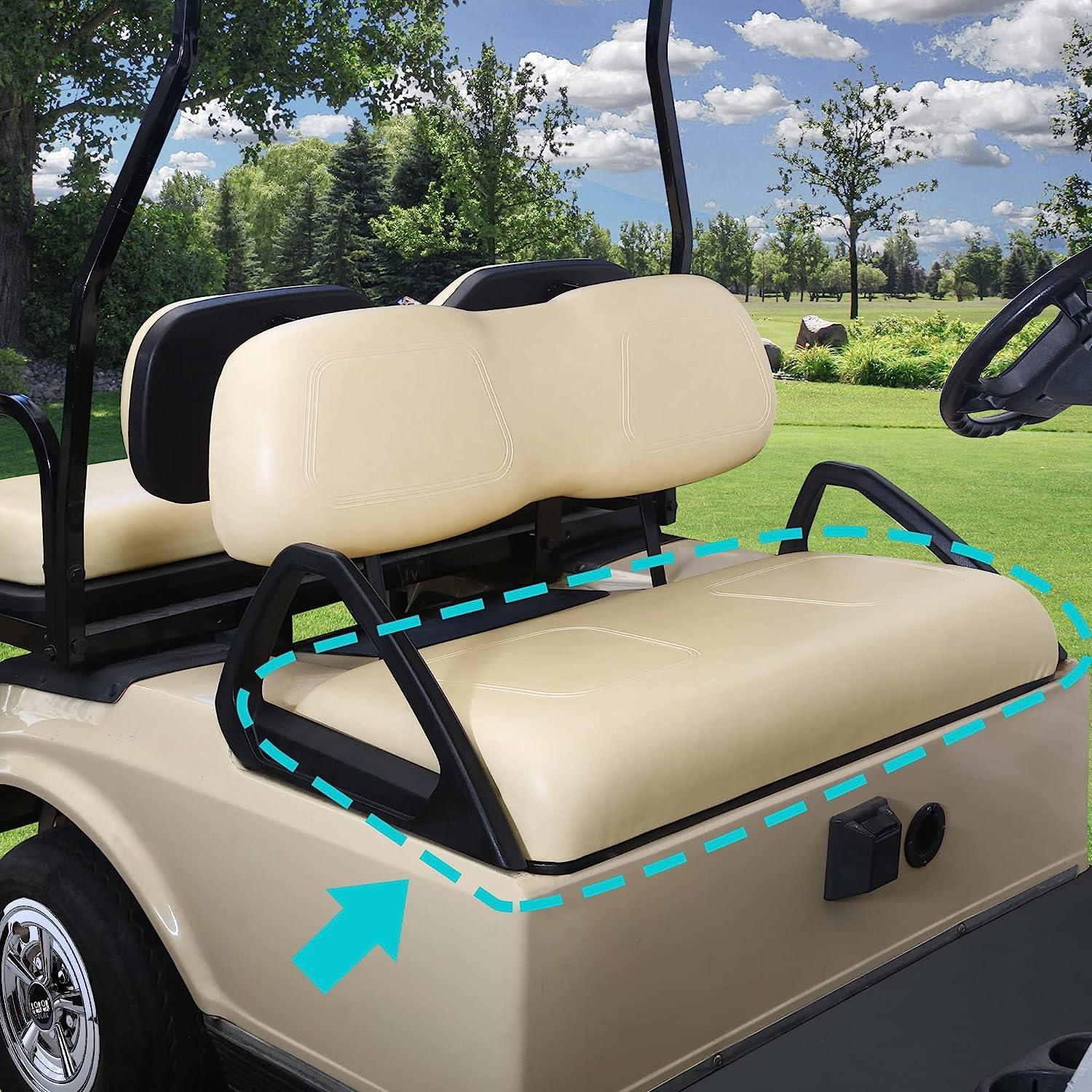 Club Car DS yellow golf cart front seat cushion