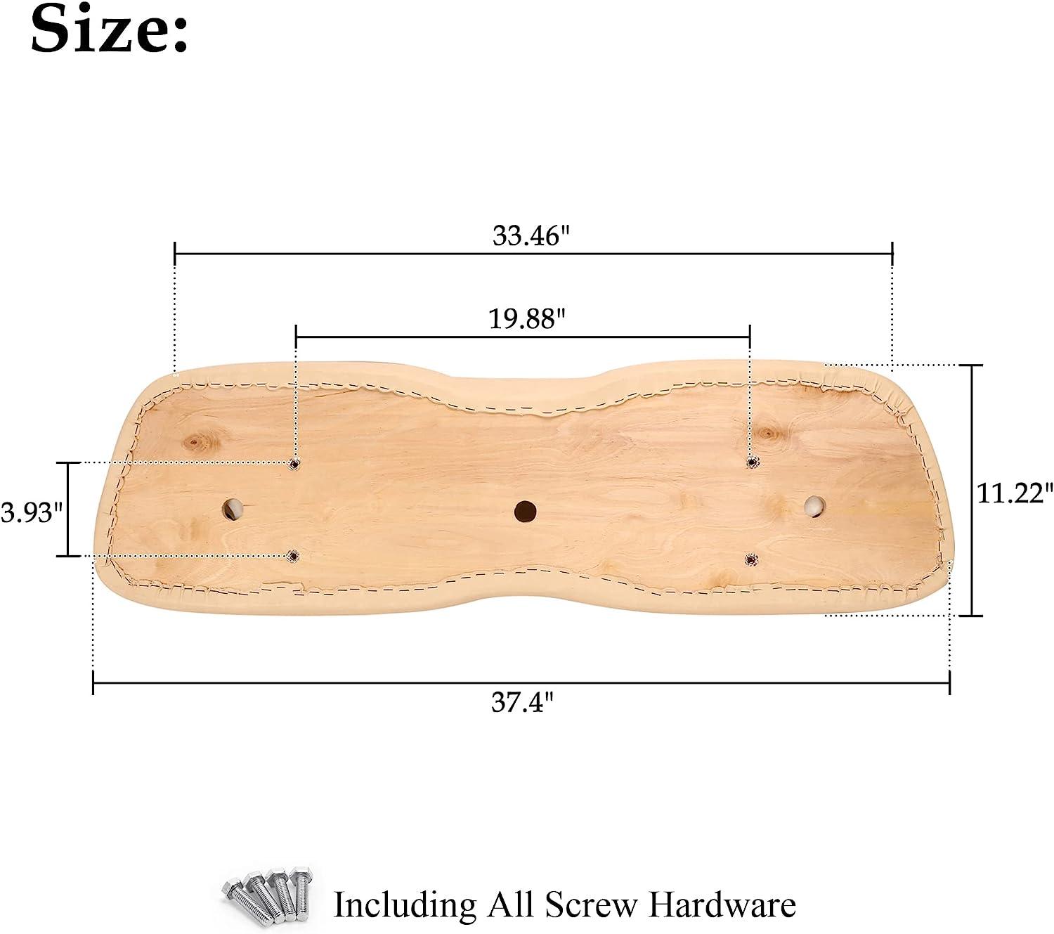 Golf cart seat back dimensions