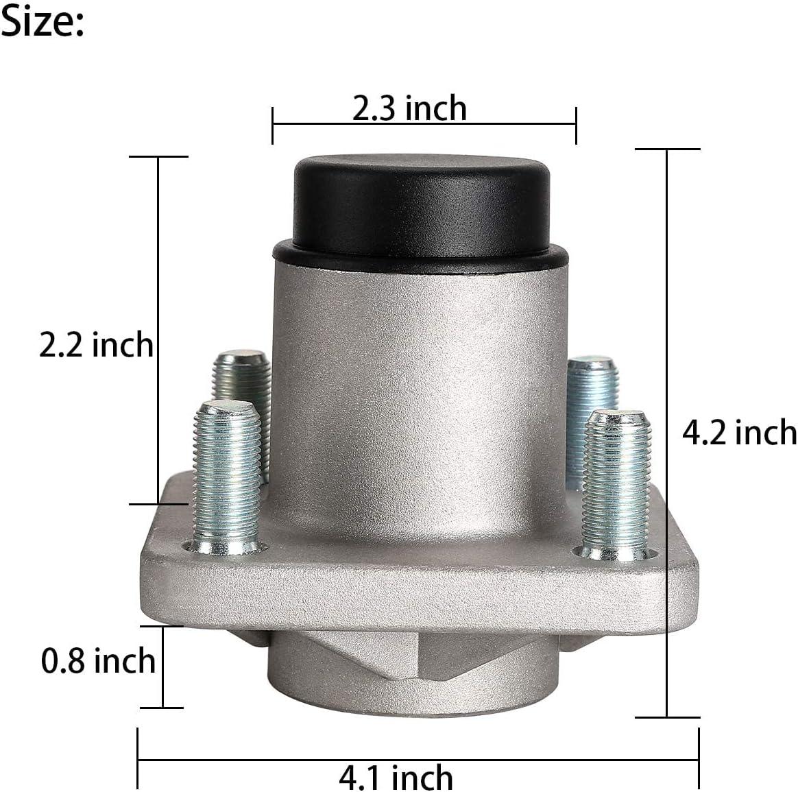 Golf Cart Front Wheel Hub Assembly for Ezgo TXT 2001.5-2013 - 10L0L - 10L0L