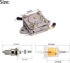 Golf Cart Fuel Pump Impulse Kit Size