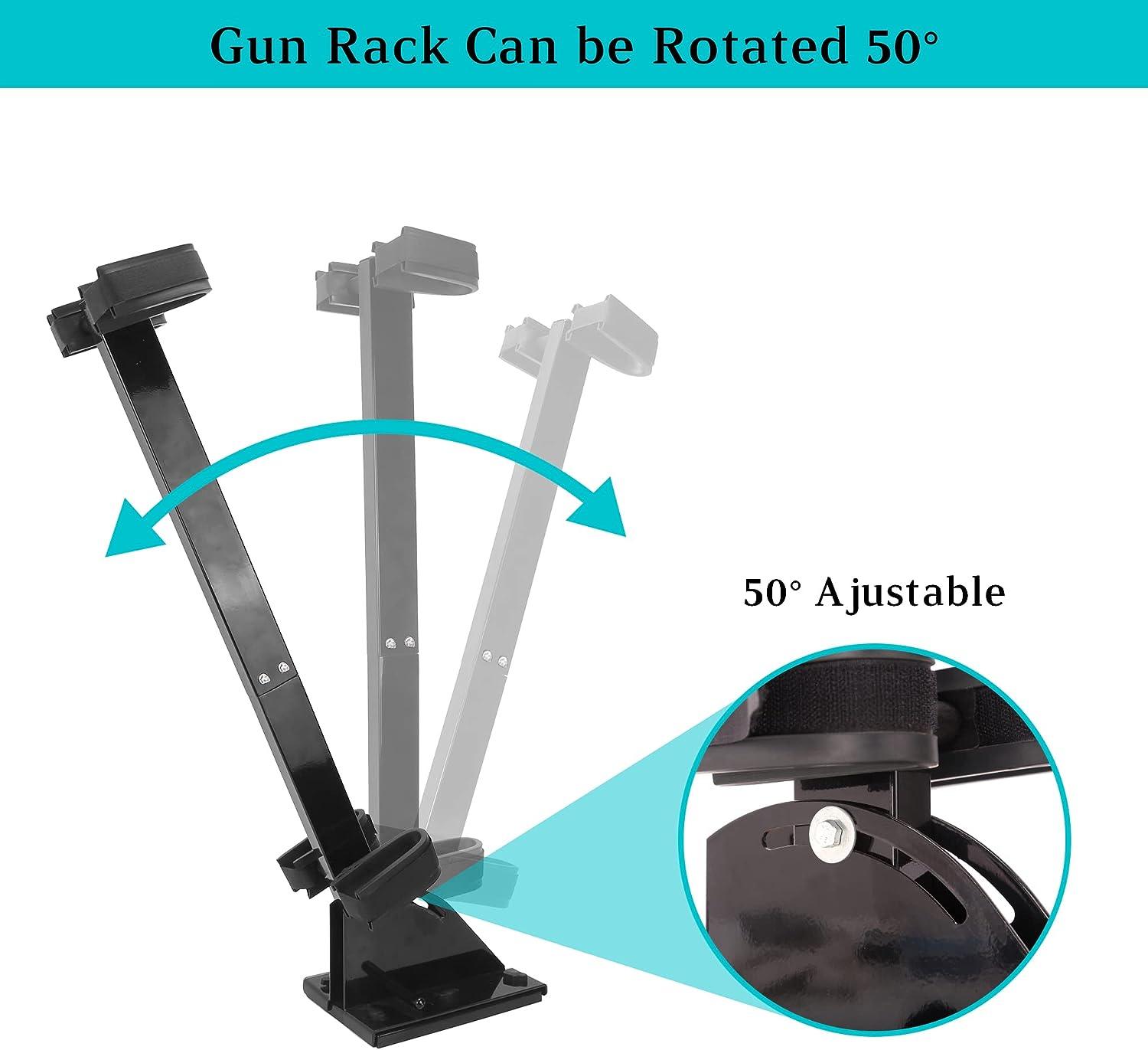 50 degree rotating golf cart gun mount