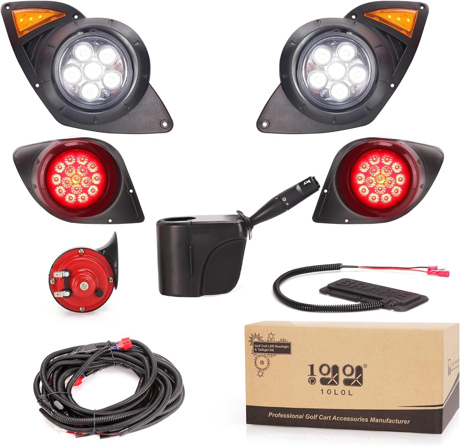 10L0L Golf Cart LED Light Kit for Yamaha G29