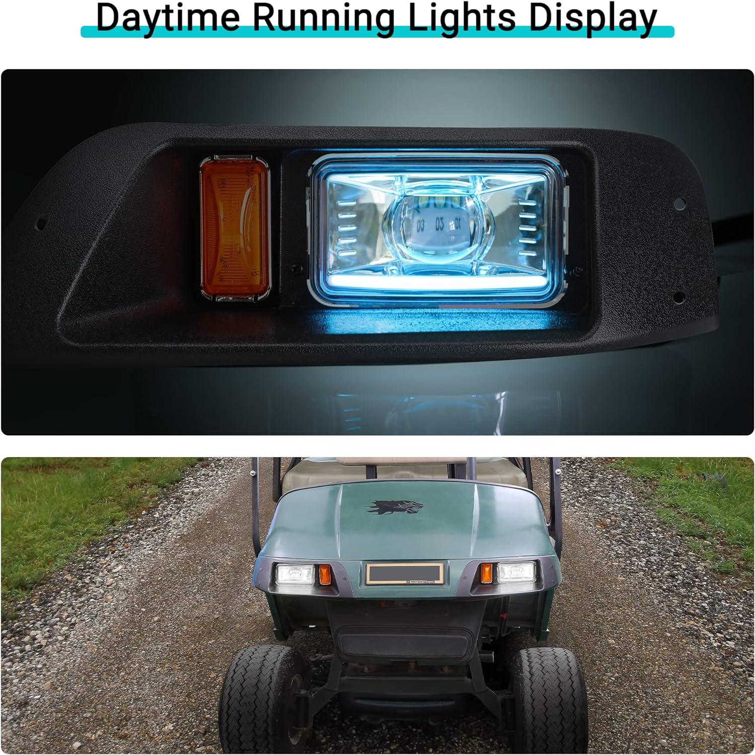 Golf Cart Lighting for EZGO TXT Light Kit