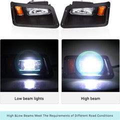 10LOL Golf CartHeadlight & Tail LightKit