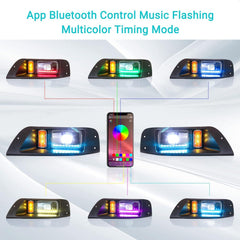 App Bluetooth Control Music FlashingMulticolor Timing Mode