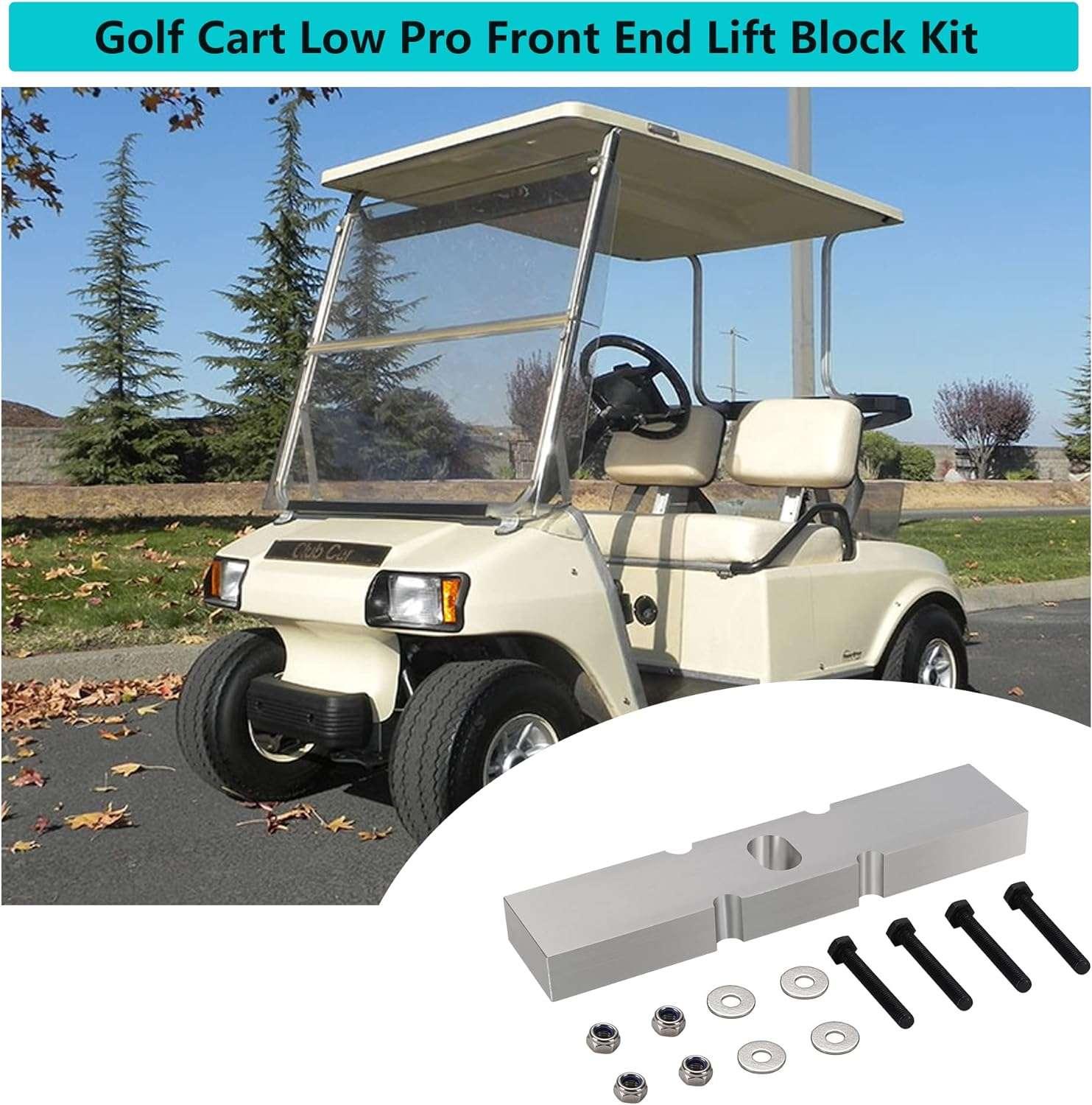 Club Car DS Golf Cart Low Pro Front End Lift Kit Block