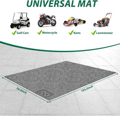 golf cart mat for garage