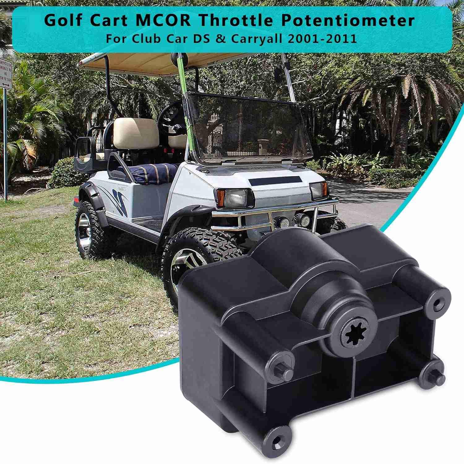 MCOR Throttle Potentiometer for Club Car DS & Carryall 2001-2011 ...