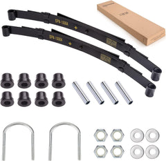 Club Car Golf Cart Leaf Springs with Bushings & U-Bolts