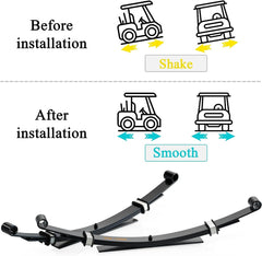 golf cart heavy duty leaf springs