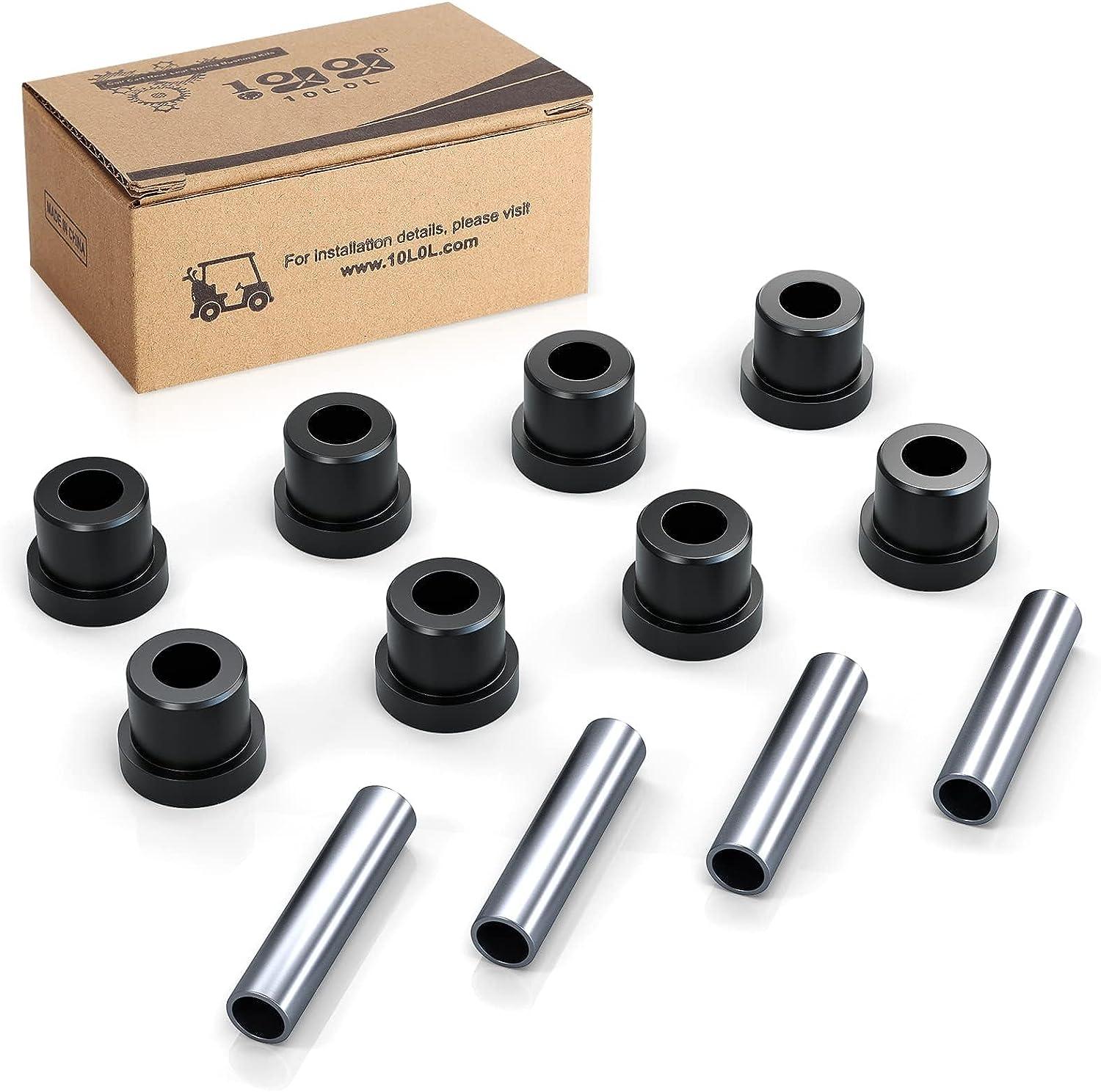 Golf Cart Rear Leaf Spring Bushings & Sleeves Kit for EZGO & Club Car