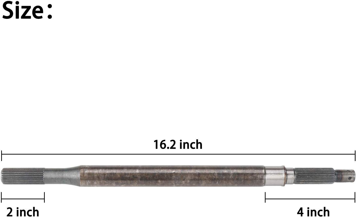 Golf Cart RXV Rear Spline Axle Shaft Size