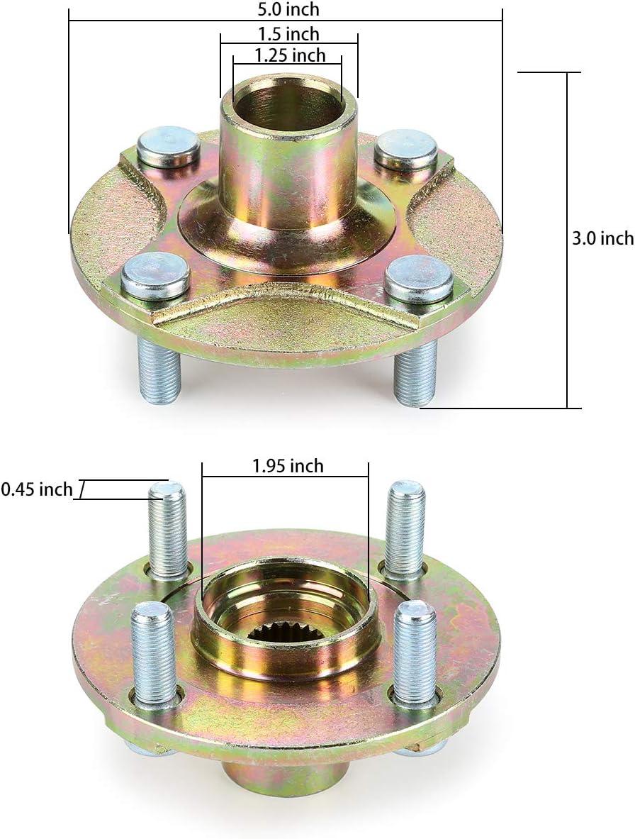 Golf Cart rear wheel hub fits Yamaha G29 Electric|10L0L