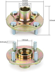 Golf Cart rear wheel hub fits Yamaha G29 Electric|10L0L