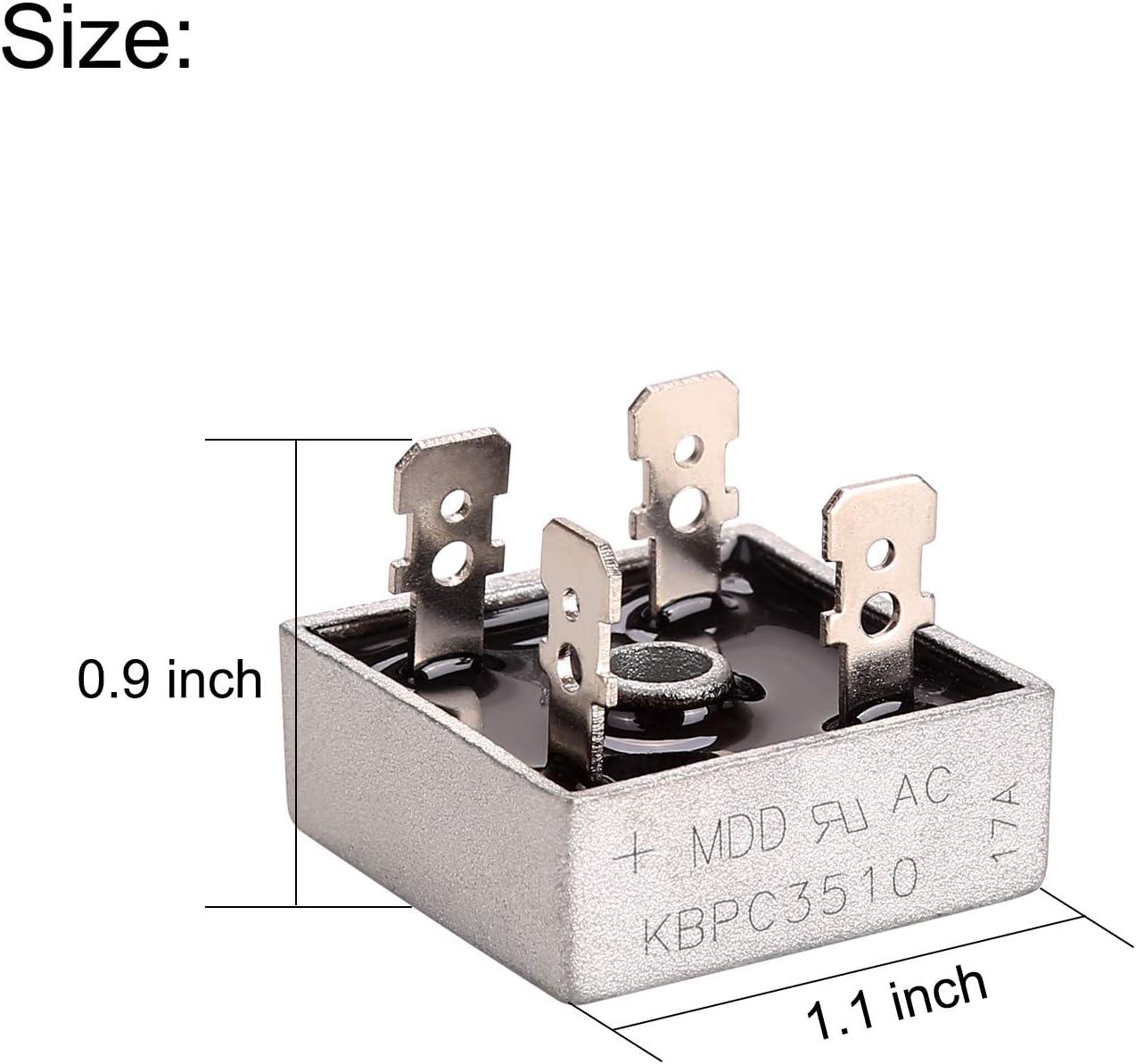 golf cart rectifier size