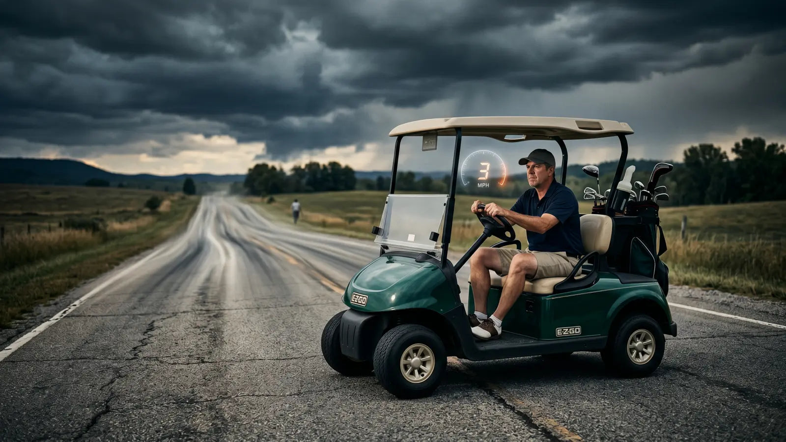 Golf Cart Runs Slow