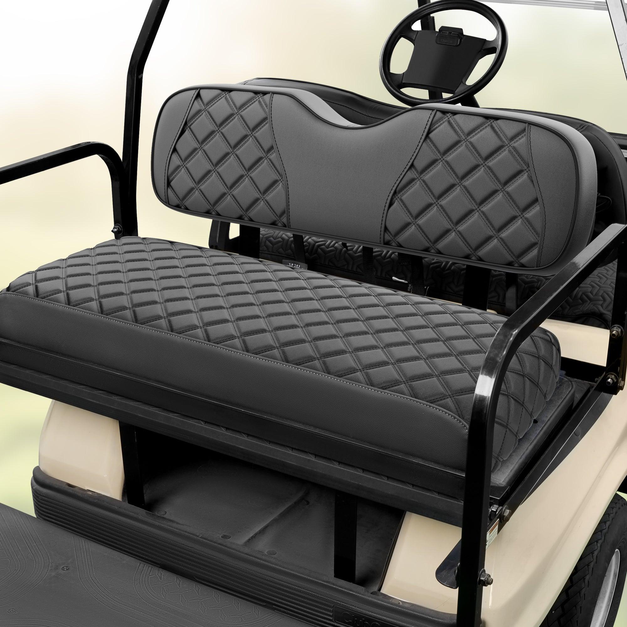 Rear Seat Cover Square Pattern for Yamaha EZGO Club Cart