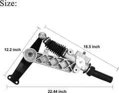 10L0L Golf Cart Steering Box Size