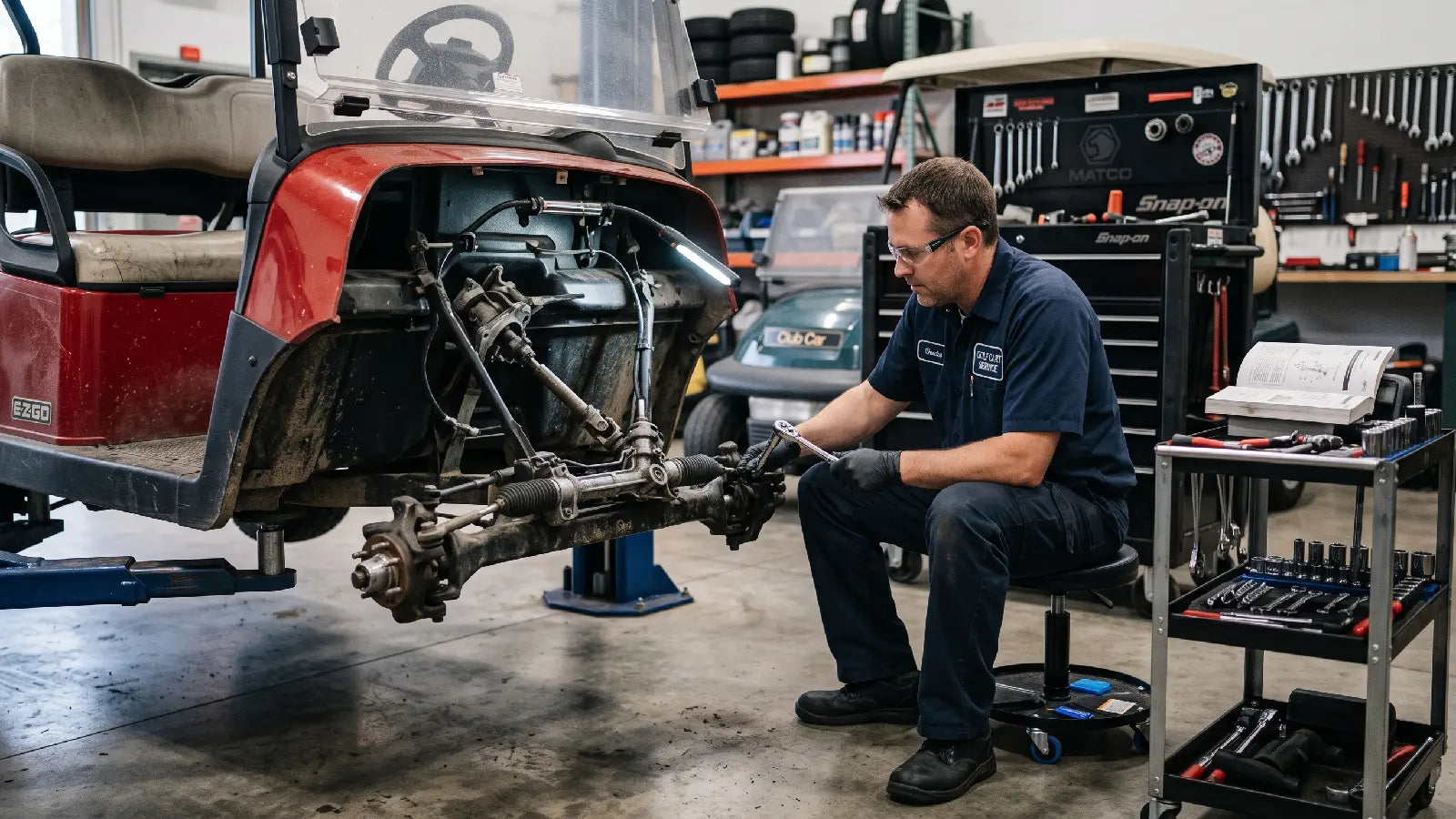 Golf Cart Steering Problems? Find the Cause and Fix It Fast