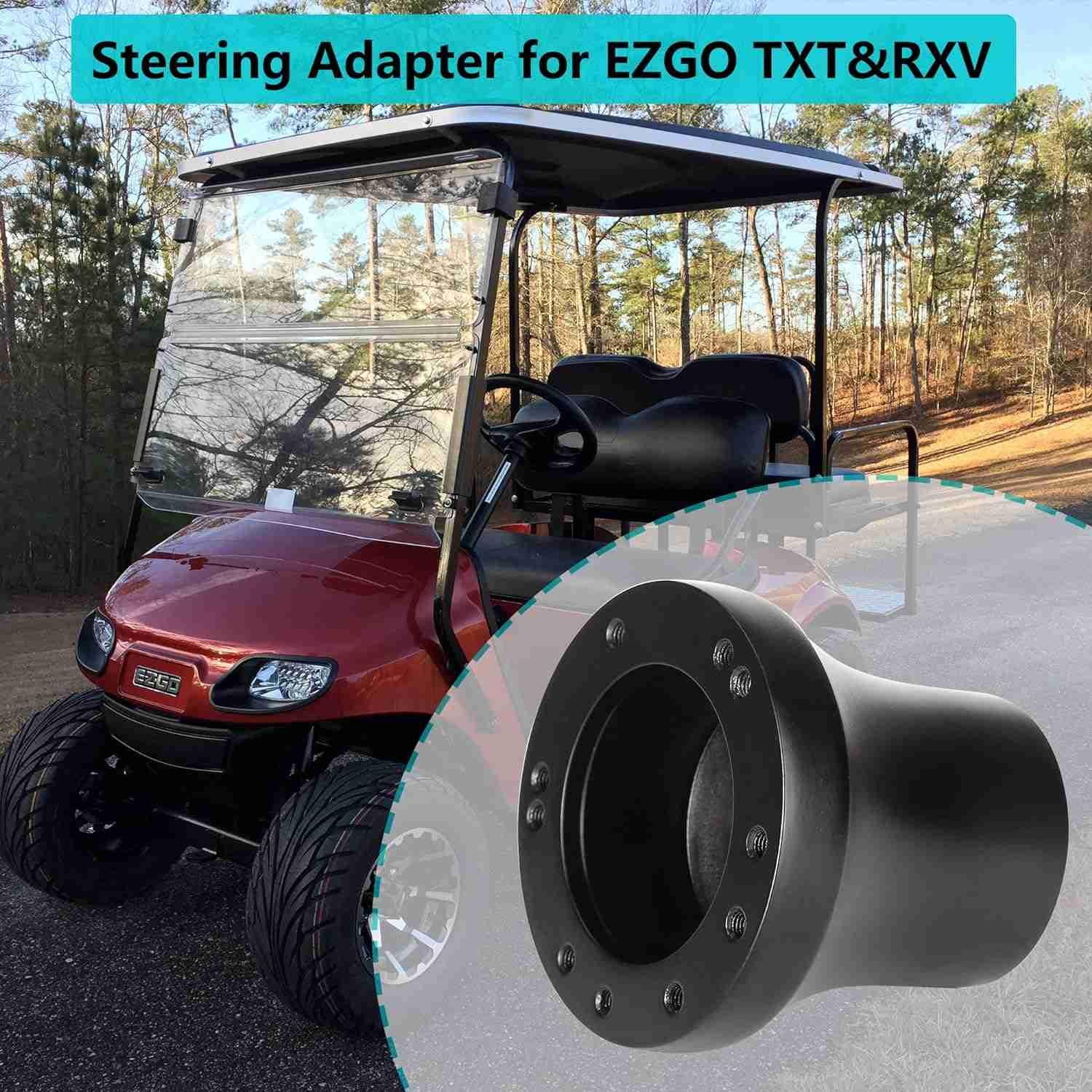 golf cart steering wheel adapter