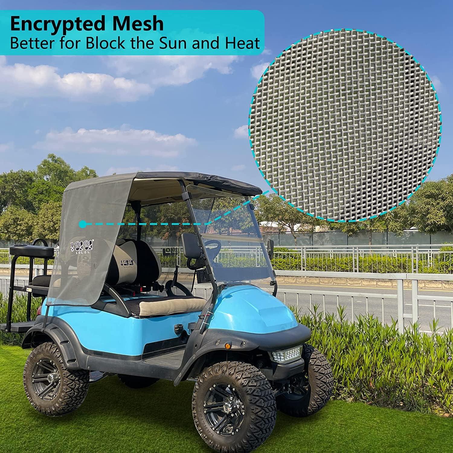 Golf Cart Sun Shade Cover Stay Cool and Protected from the Sun 10L0L