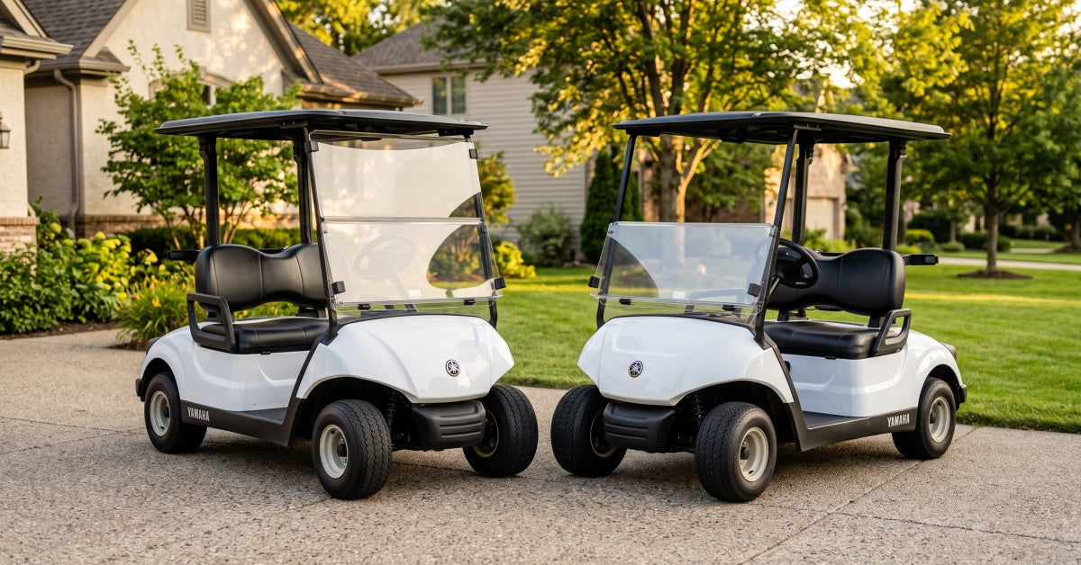 golf cart windshield crystal clear visibility