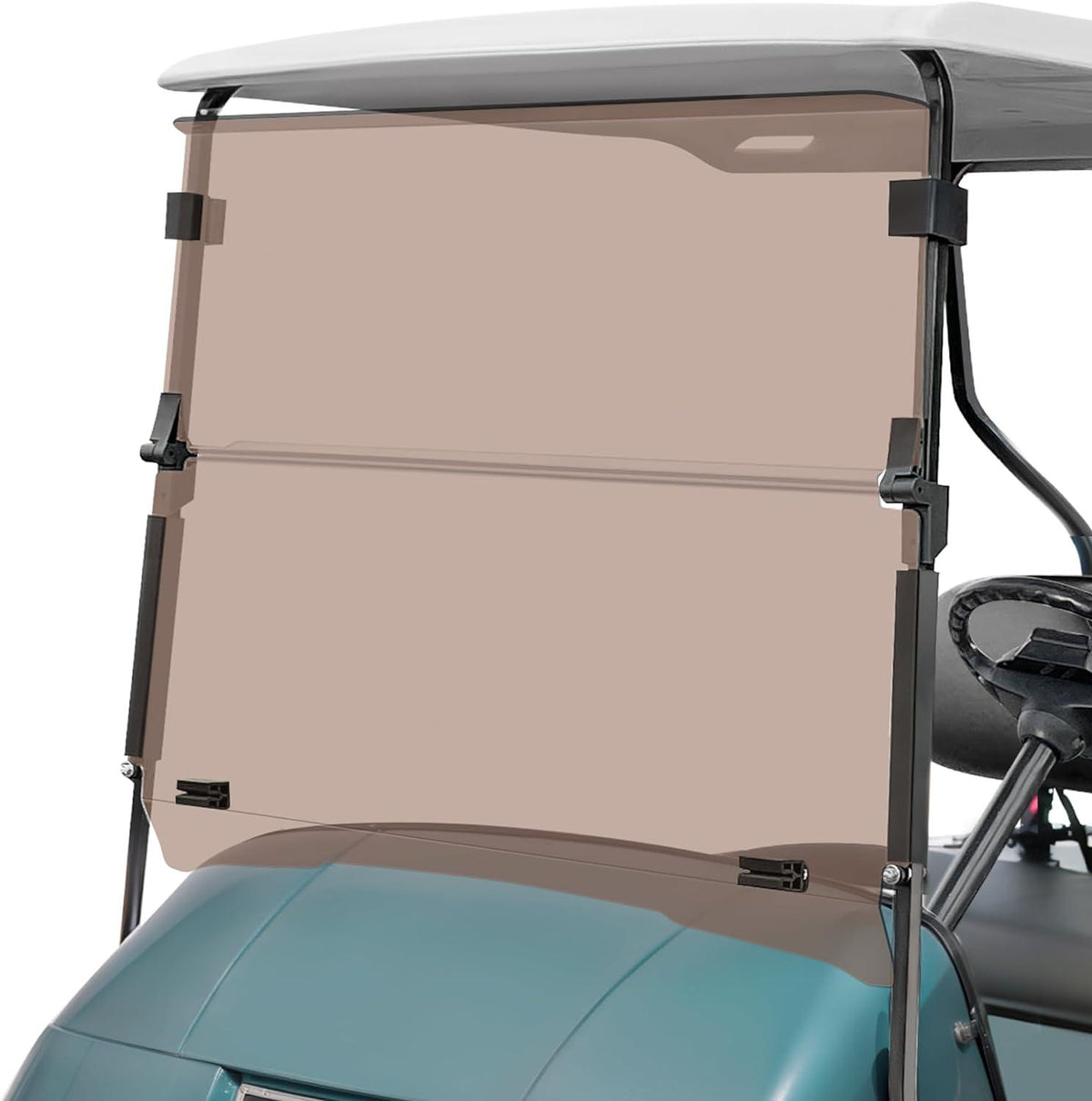 Golf Cart Windshield for EZGO TXT 1995-2003 Transparent Foldable - 10L0L - 10L0L