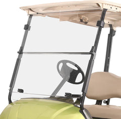 Golf Cart Windshield Transparent Foldable for G29 2007-2016 Yamaha- 10L0L - 10L0L