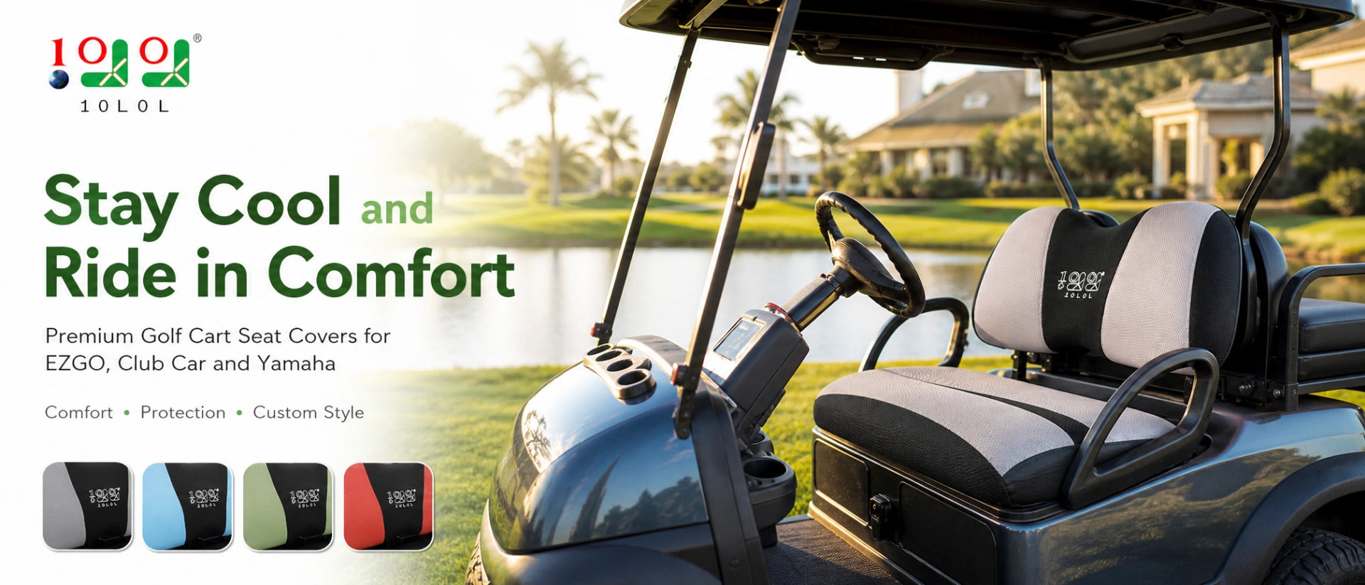 10L0L Golf Cart Seat Covers Collections