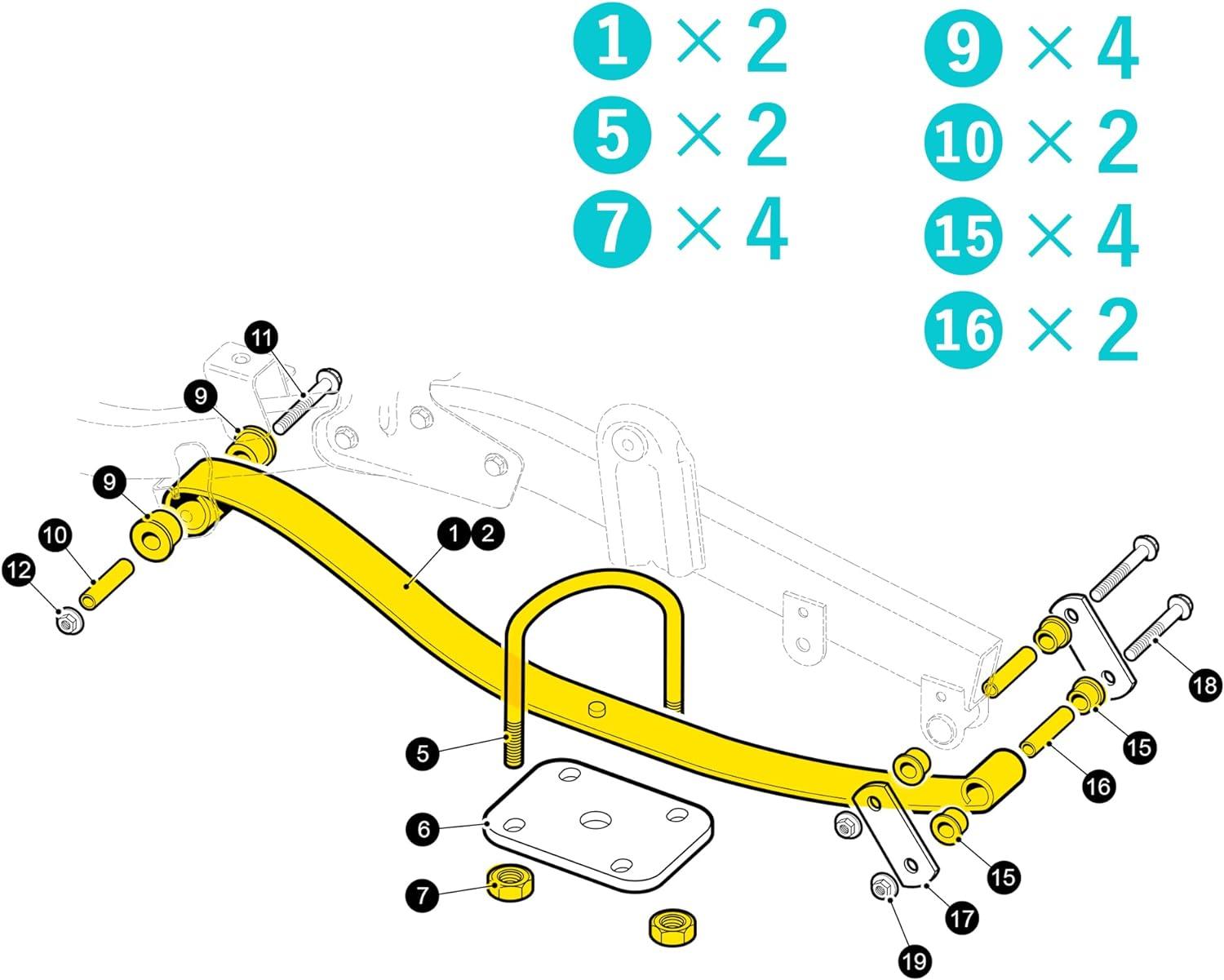 Golf cart leaf spring wiring diagram