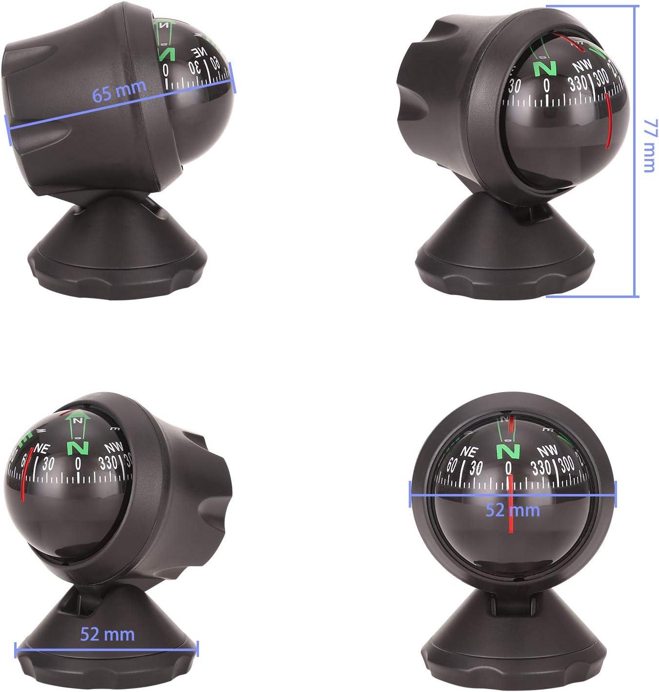 Golf Course Guide Compass Adjustable Golf Cart Compass - 10L0L