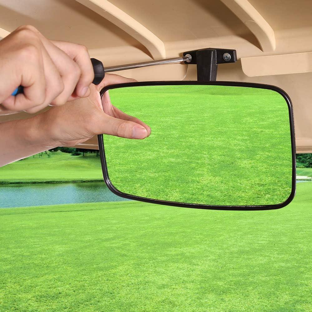 Universal Golf Cart Rear View Mirror fit for EZGO Club Car Yamaha - 10L0L - 10L0L