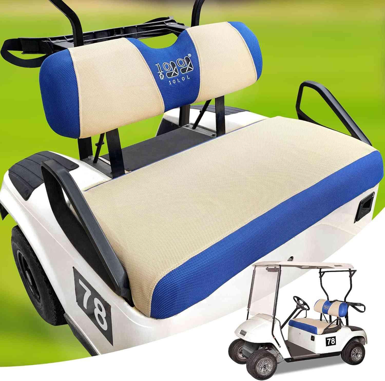 Universal Golf Cart Seat Cover for EZGO TXT RXV & Club Car DS - 10L0L - 10L0L