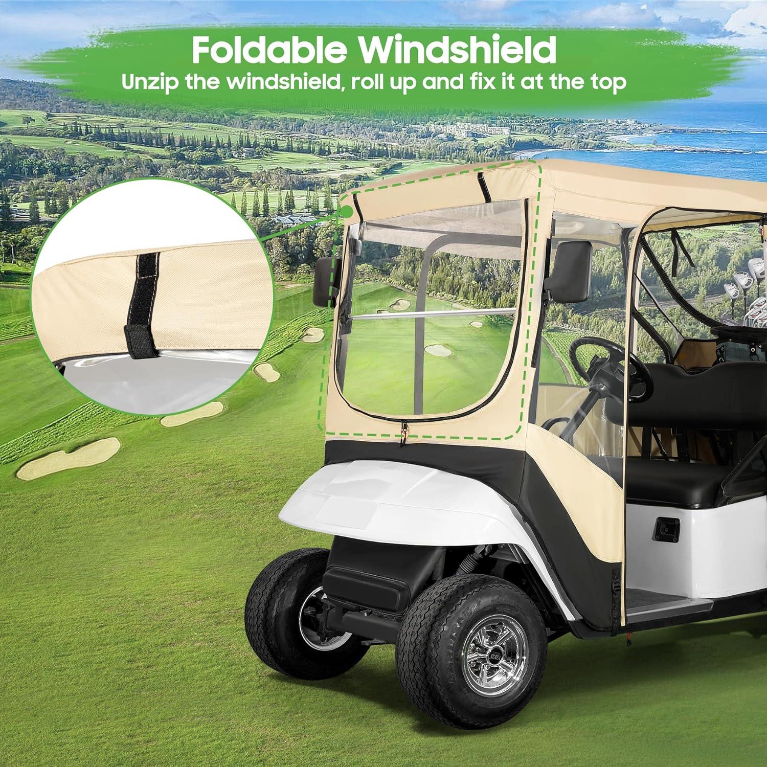 EZGO Golf Cart Enclosure for TXT & RXV - 10L0L